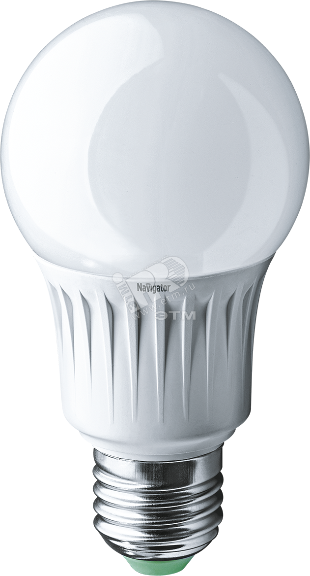 Лампа светодиодная LED 10вт Е27 белая (94388 NLL-A60) Image